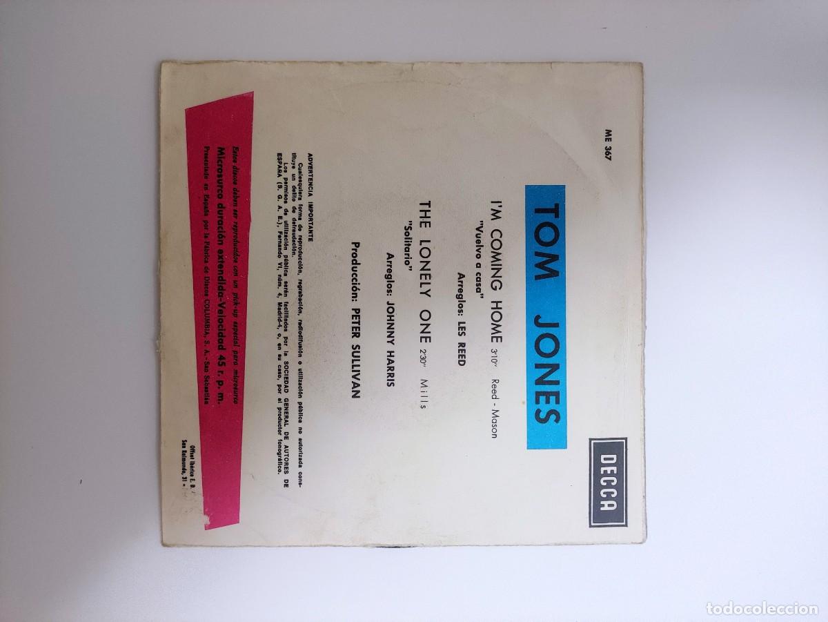 Discos de vinilo: lote vinilos TOM JONES - Foto 6