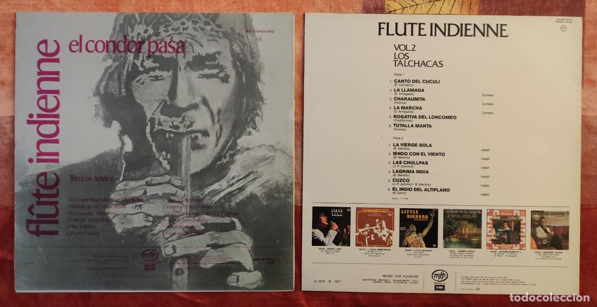 Discos de vinilo: Fl&ucirc;te Indienne vol 1 & 2 - 2lps - Foto 2