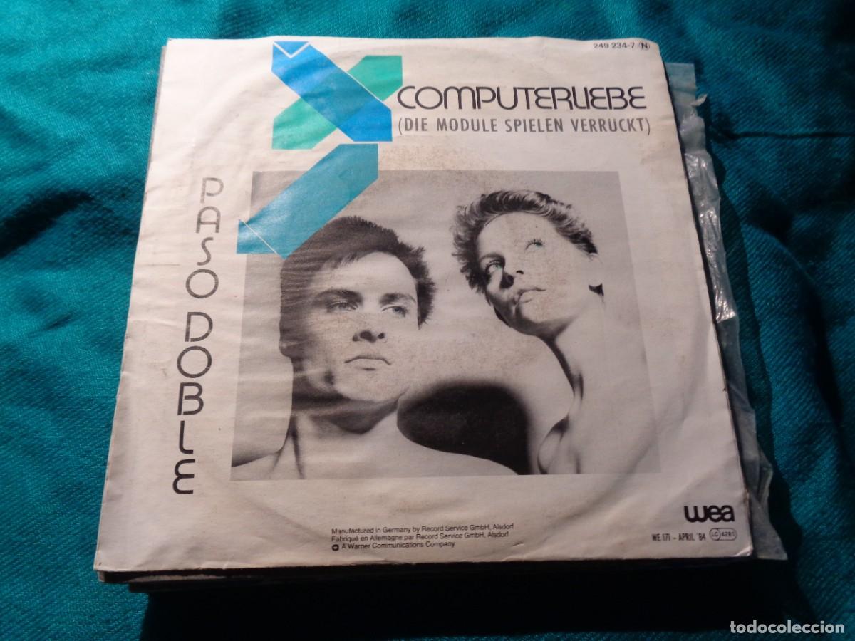 Discos de vinilo: PASO DOBLE. COMPUTERLIEBE. WEA, 1984 - Foto 1