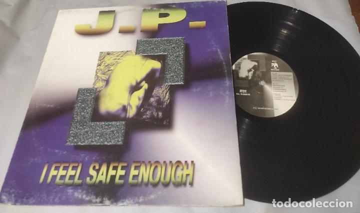 Discos de vinilo: JP &lrm;&ndash; I Feel Safe Enough-MAXI-** - Foto 1