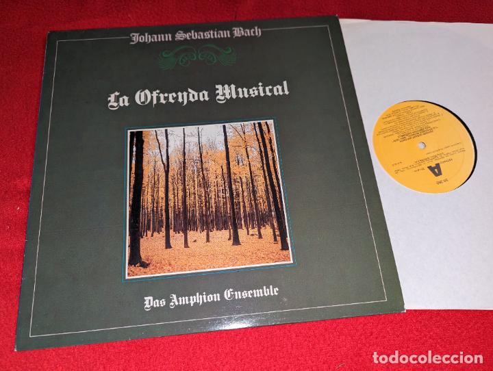 Vinyl-Schallplatten: AMPHION ENSEMBLE BACH la ofrenda musical bwv 1079 LP 1984 Dial ESPA&Ntilde;A SPAIN