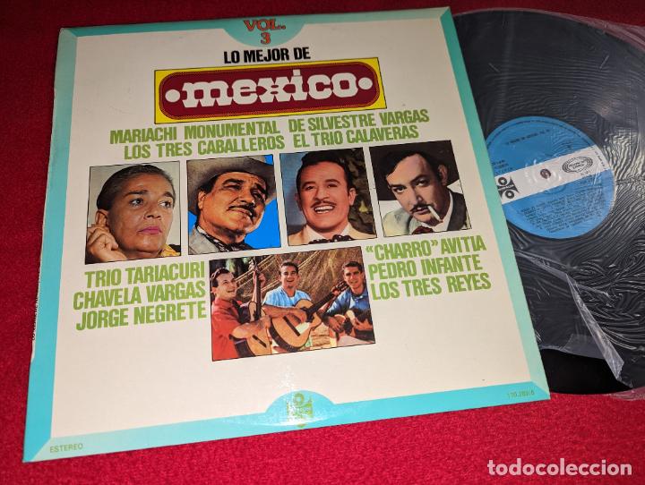 Dischi in vinile: LO MEJOR DE MEXICO vol.3 Calaveras+Monumental+Silvestre Vargas+C.Avitia+Chavela Vargas LP 1977 SPAIN