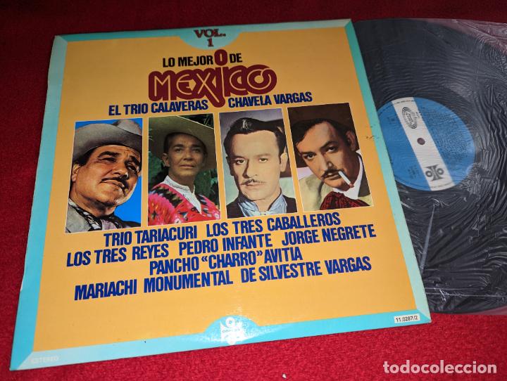 Dischi in vinile: LO MEJOR DE MEXICO Vol.1 Negrete+Avitia+Tres Reyes+Vargas+Caballeros+Calaveras++LP 1977 SPAIN EX