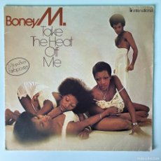 Discos de vinilo: BONEY M. – TAKE THE HEAT OFF ME, GERMANY 1976 HANSA INTERNATIONAL. Lote 389339099