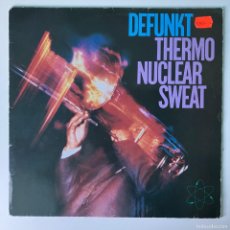 Discos de vinilo: DEFUNKT – THERMONUCLEAR SWEAT, SCANDINAVIA 1982 HANNIBAL RECORDS. Lote 389340279
