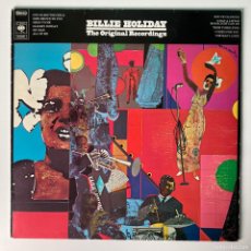 Discos de vinilo: BILLIE HOLIDAY – THE ORIGINAL RECORDINGS, NETHERLANDS 1973 CBS. Lote 389341489