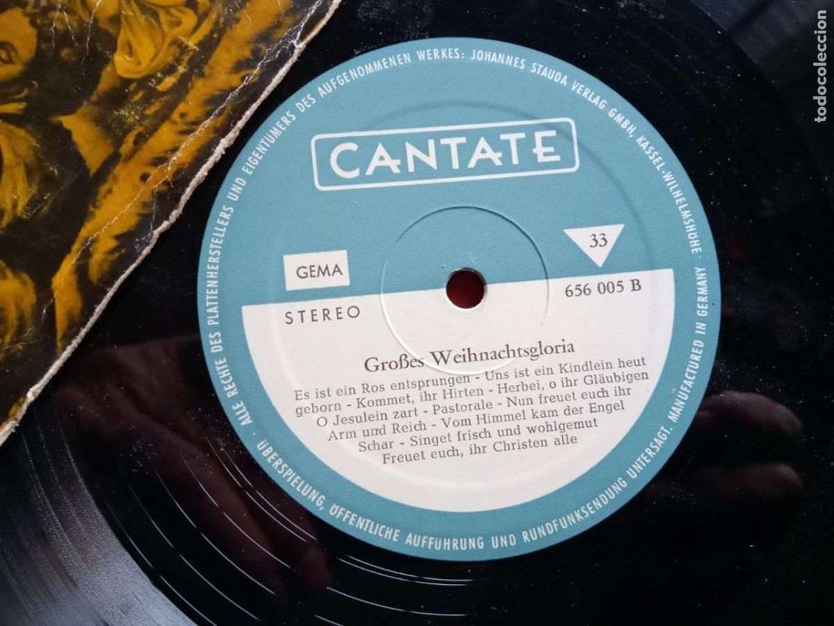 Discos de vinilo: LP GROBES WEIHNACHTSGLORIA - Foto 3
