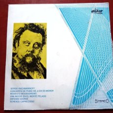 Discos de vinilo: LP SERGEI RACHMANINOFF C, PIANO NR. 2 EN DO-M. ILJA SUROV PIANO, O F LONDRES 1967