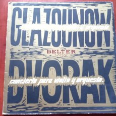 Discos de vinilo: LP CLAZOUNOW - DVORAK - CONCIERTO VIOLIN Y ORQUESTA