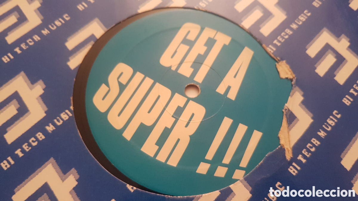 Discos de vinilo: ARKANOID GET A SUPER 12&rdquo; DISCO VINILO MAXI SINGLE . TECHNO TECNO TRANCE - Foto 4