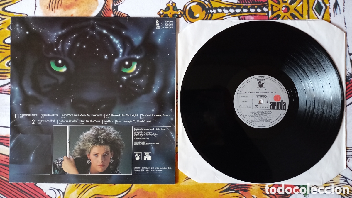 Discos de vinilo: Disco Vinilo C.C. Catch - Foto 2
