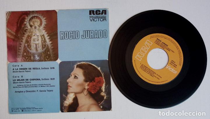 Discos de vinilo: EP rocio jurado,a la virgen de regla - Foto 2