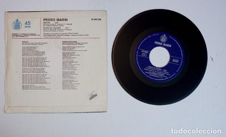 Discos de vinilo: EP PEDRO MARIN QUE NO - Foto 2