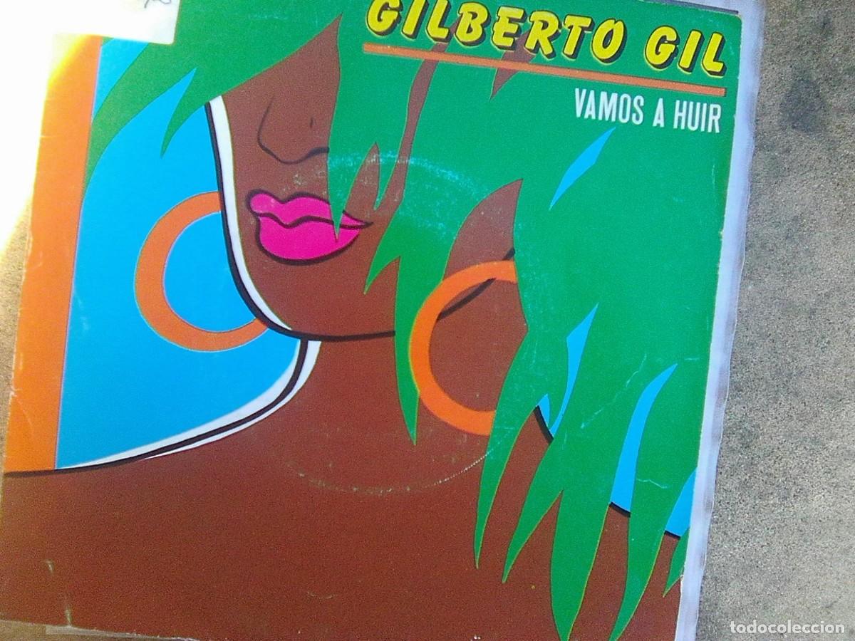 Discos de vinilo: Gilberto Gil - Vamos a Huir (Wea, 1984) - Foto 1