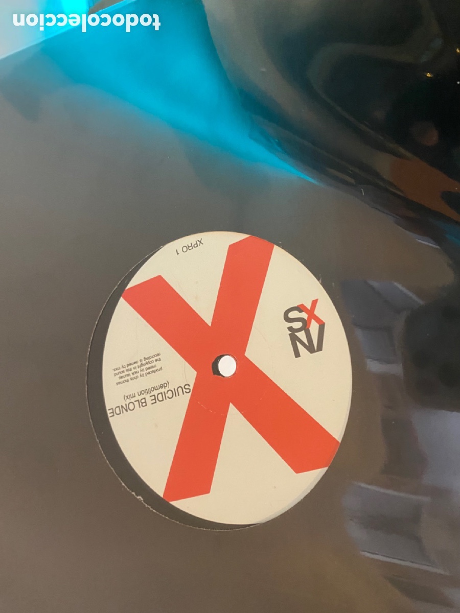 Discos de vinil: INXS Suicide Blonde single (muy raro)