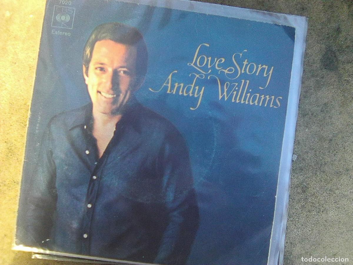 Discos de vinilo: Andy Williams - Love Story (CBS, 1971) - Foto 1