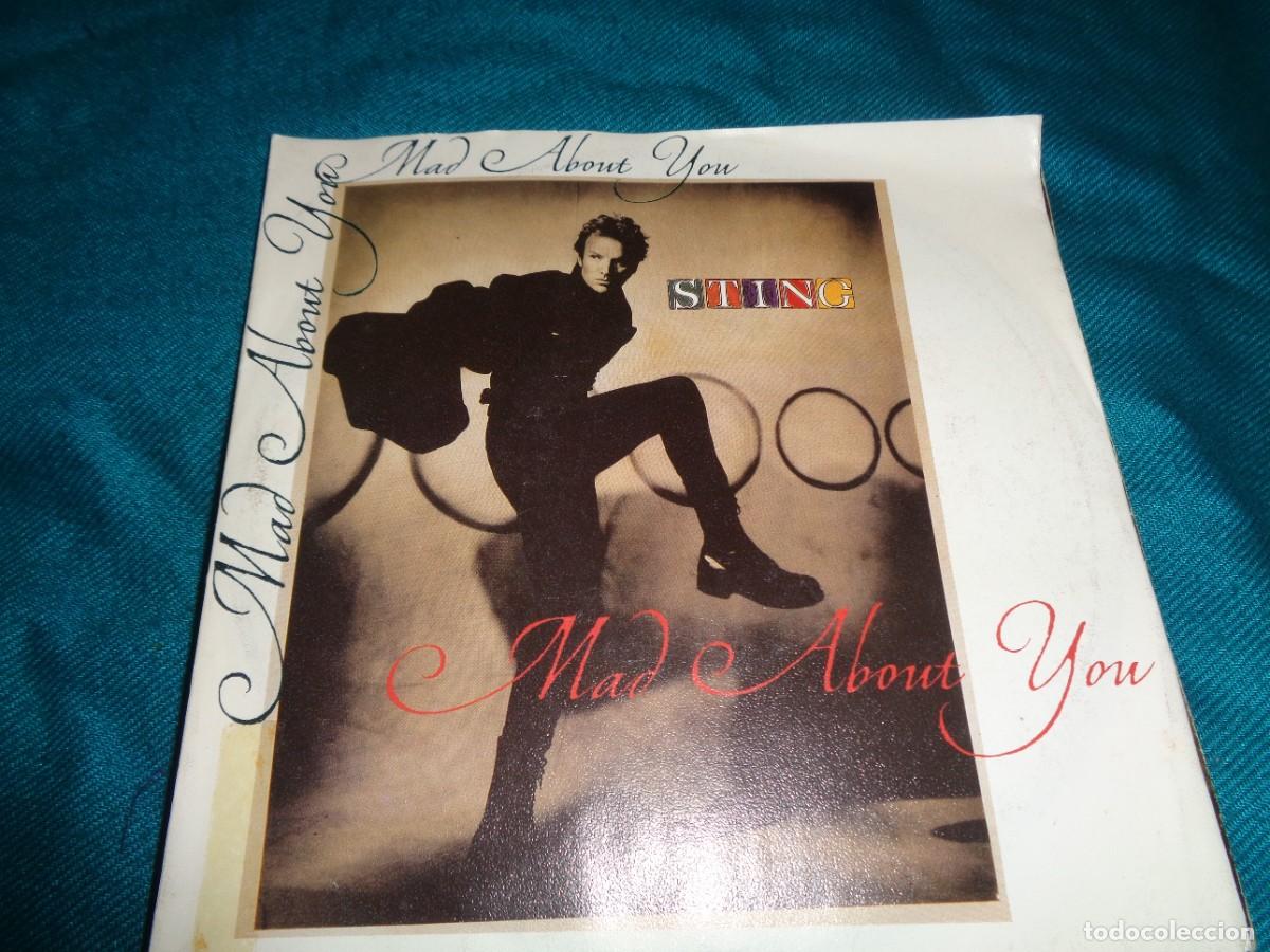 Discos de vinilo: STING. MAD ABOUT YOU / TEMPTED. A & M, 1991. IMPECABLE(#) - Foto 1