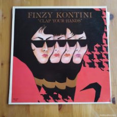 Discos de vinilo: VINILOS FINZY KONTINI CLAP YOUR HANDS