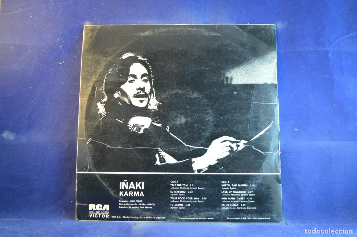Discos de vinilo: I&Ntilde;AKI - KARMA - LP - Foto 2