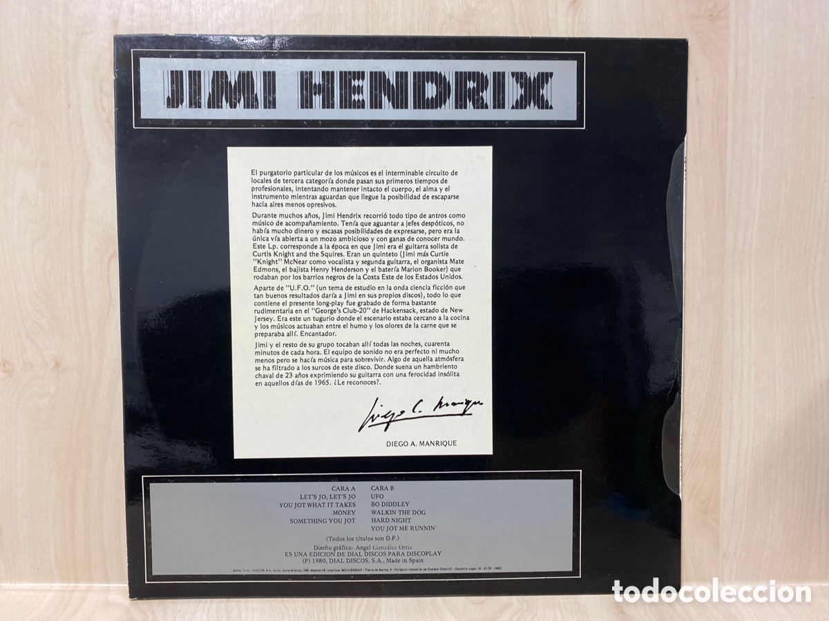 Discos de vinilo: Jimi Hendrix - Jimi Hendrix (LP, Comp) - Foto 2