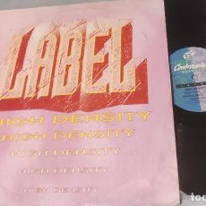 Discos de vinilo: HIGH DENSITY ‎– LABEL-MAXI-ESPAÑA-**