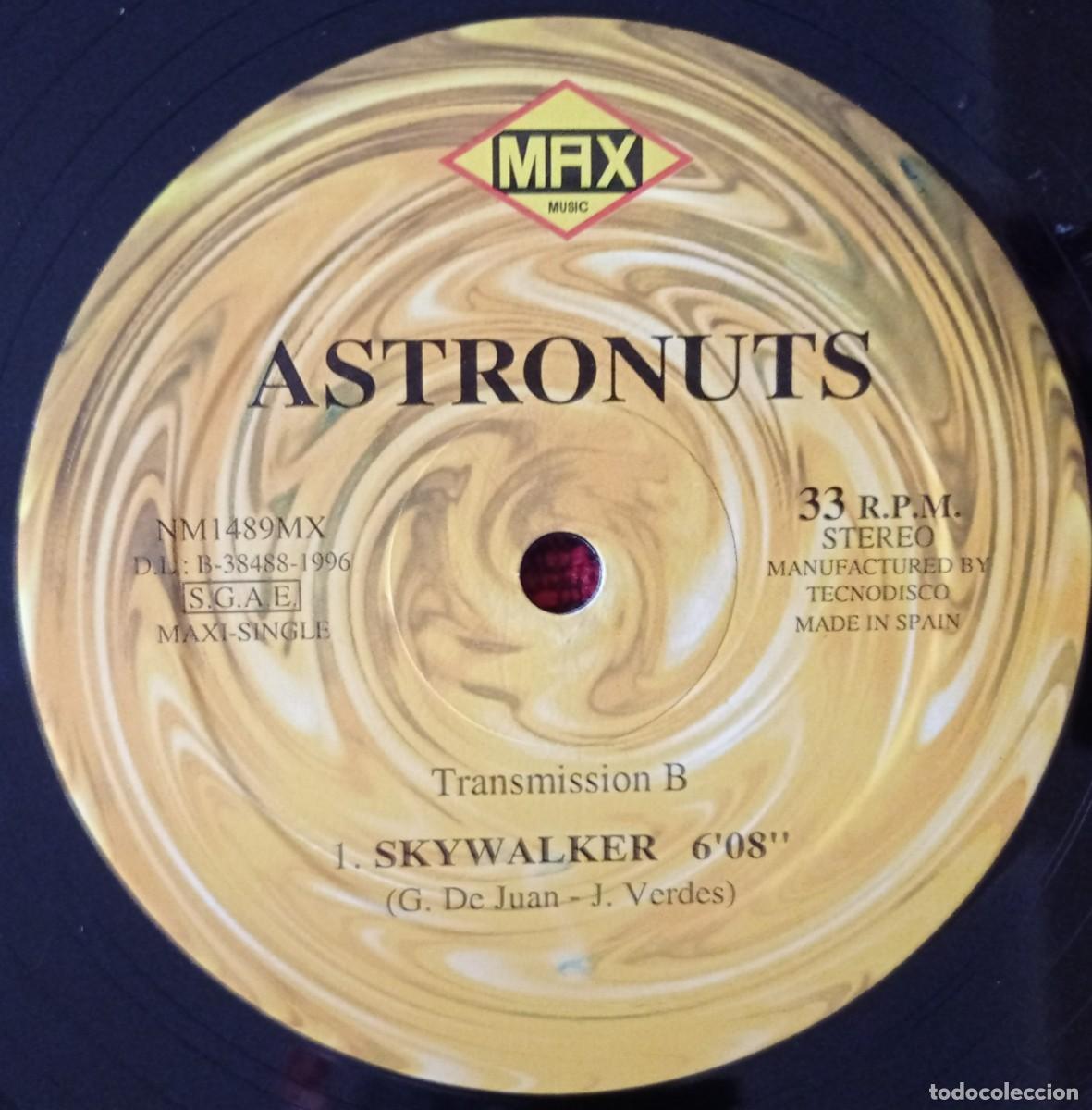 Discos de vinilo: ASTRONUTS ** Acid Love ** MAXI SINGLE VINILO 1996 - Foto 4