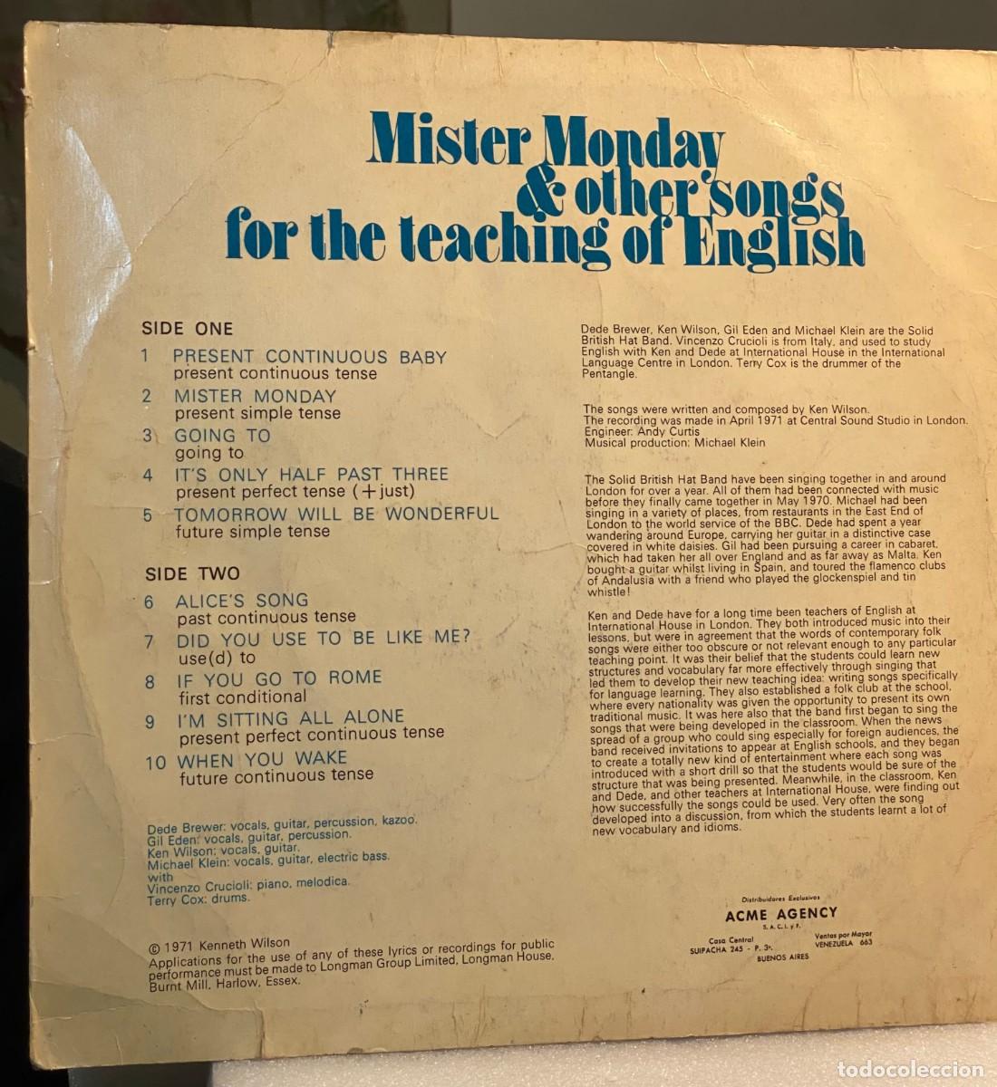 Discos de vinilo: LP argentino de The Solid British Hat Band a&ntilde;o 1971 - Foto 2