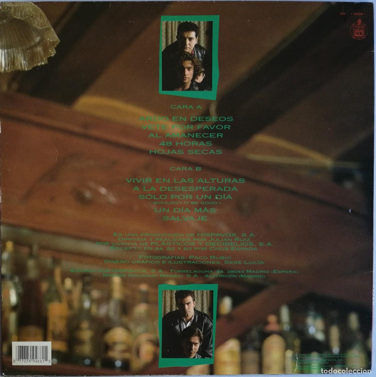 Discos de vinilo: Valera, Ardo En Deseos, Hispavox 042 7994681 - Foto 2