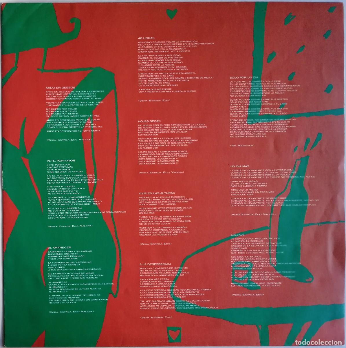 Discos de vinilo: Valera, Ardo En Deseos, Hispavox 042 7994681 - Foto 5