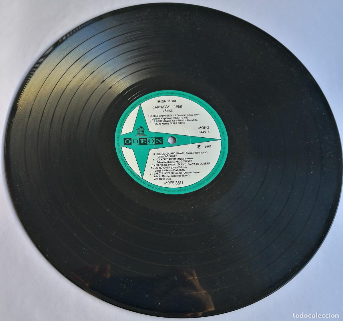 Discos de vinilo: Carnaval 1968, Odeon SMOFB-3511, BRASIL - Foto 3