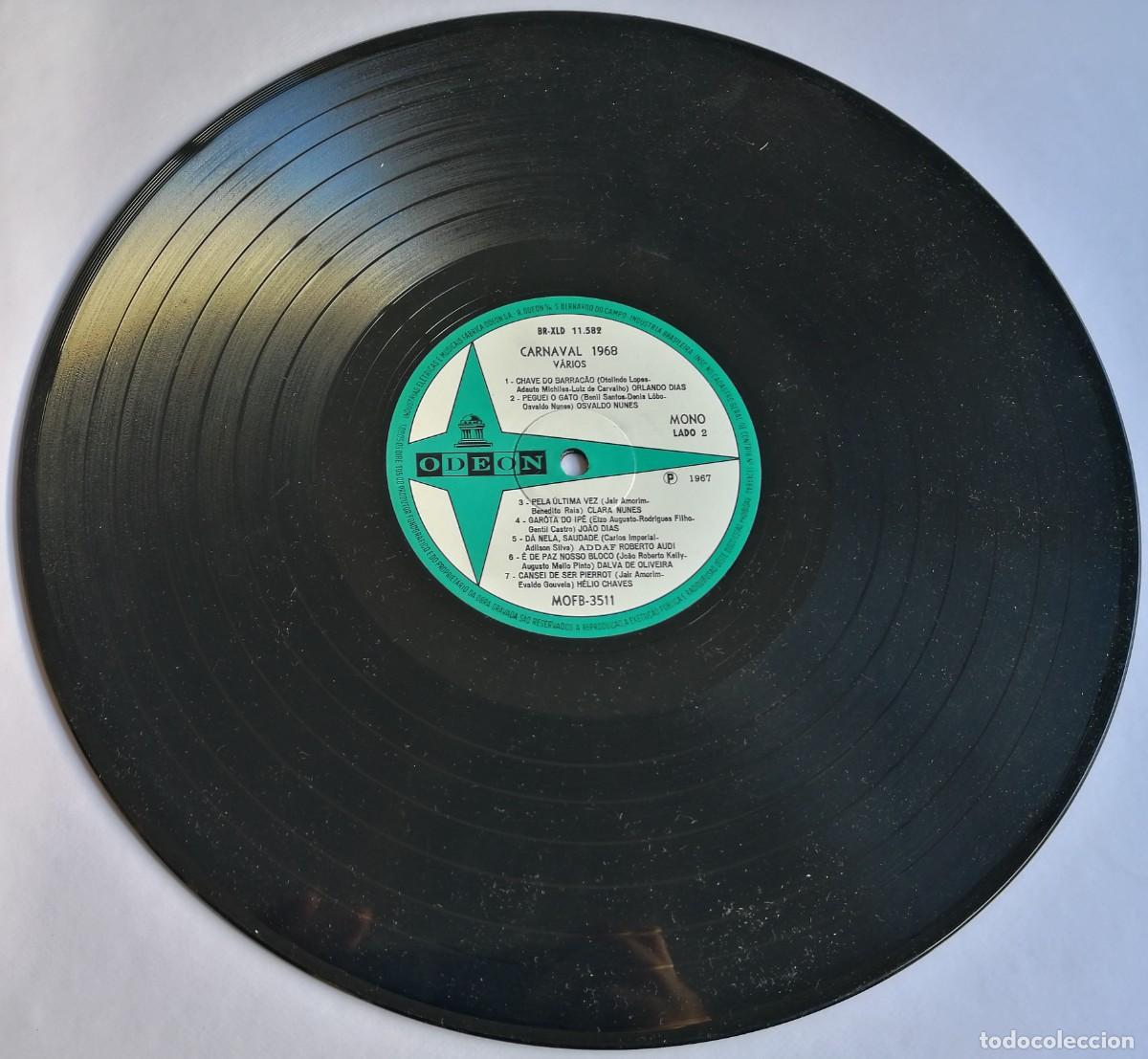 Discos de vinilo: Carnaval 1968, Odeon SMOFB-3511, BRASIL - Foto 4
