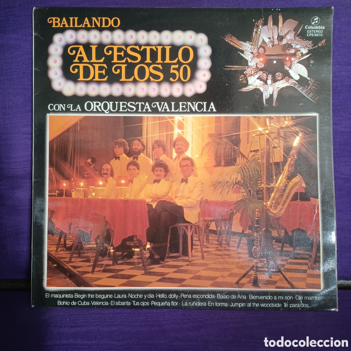 Discos de vinilo: BAILANDO AL ESTILO DE LOS 50 CON LA ORQUESTA VALENCIA