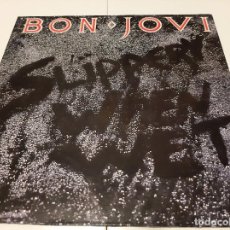 Discos de vinilo: BON JOVI -SLIPPERY WHEN WET- (1986) LP DISCO VINILO. Lote 389747889