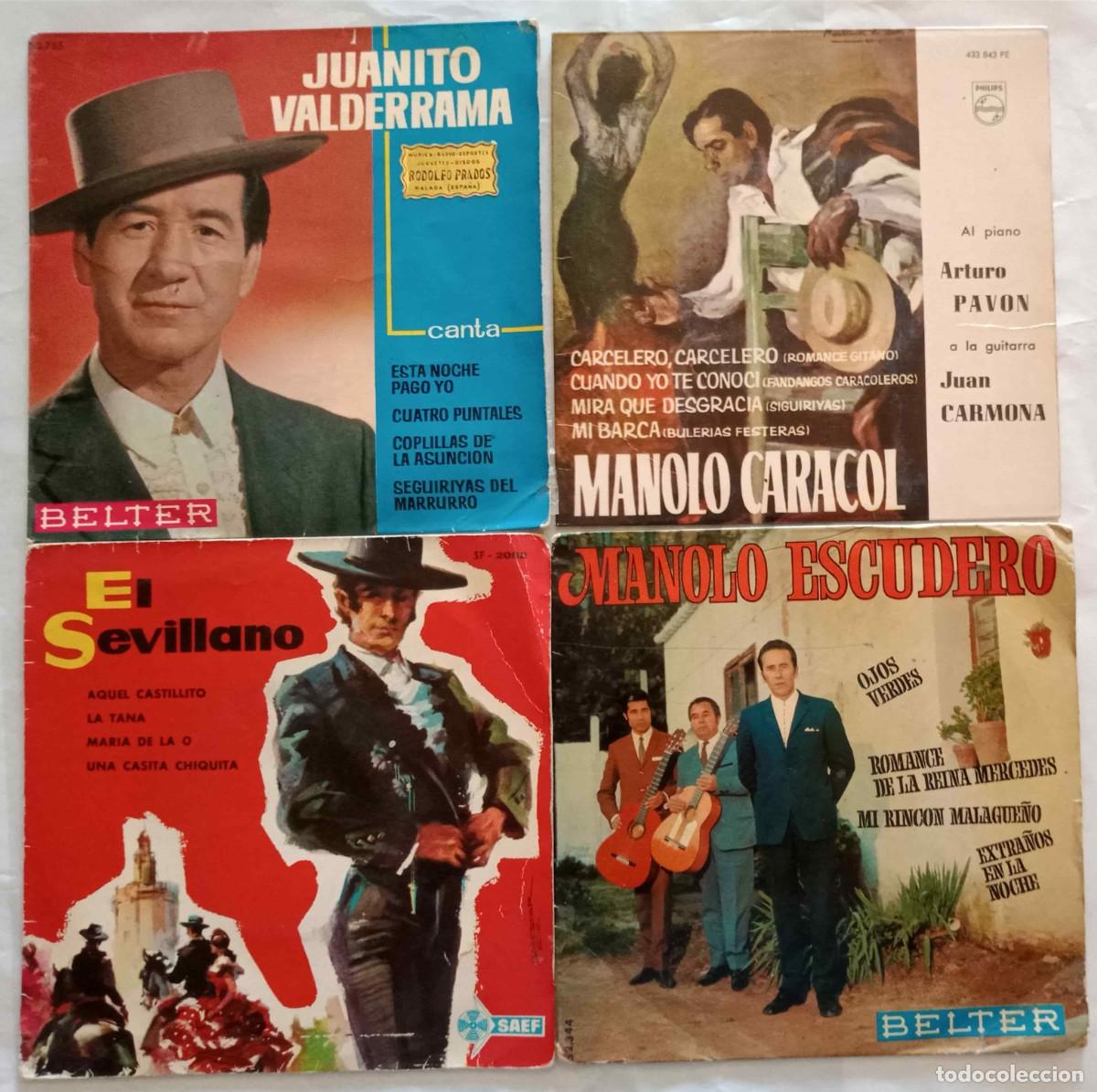Discos de vinilo: FLAMENCO - 45 DISCOS SENCILLOS SINGLES Y EPs - Foto 5