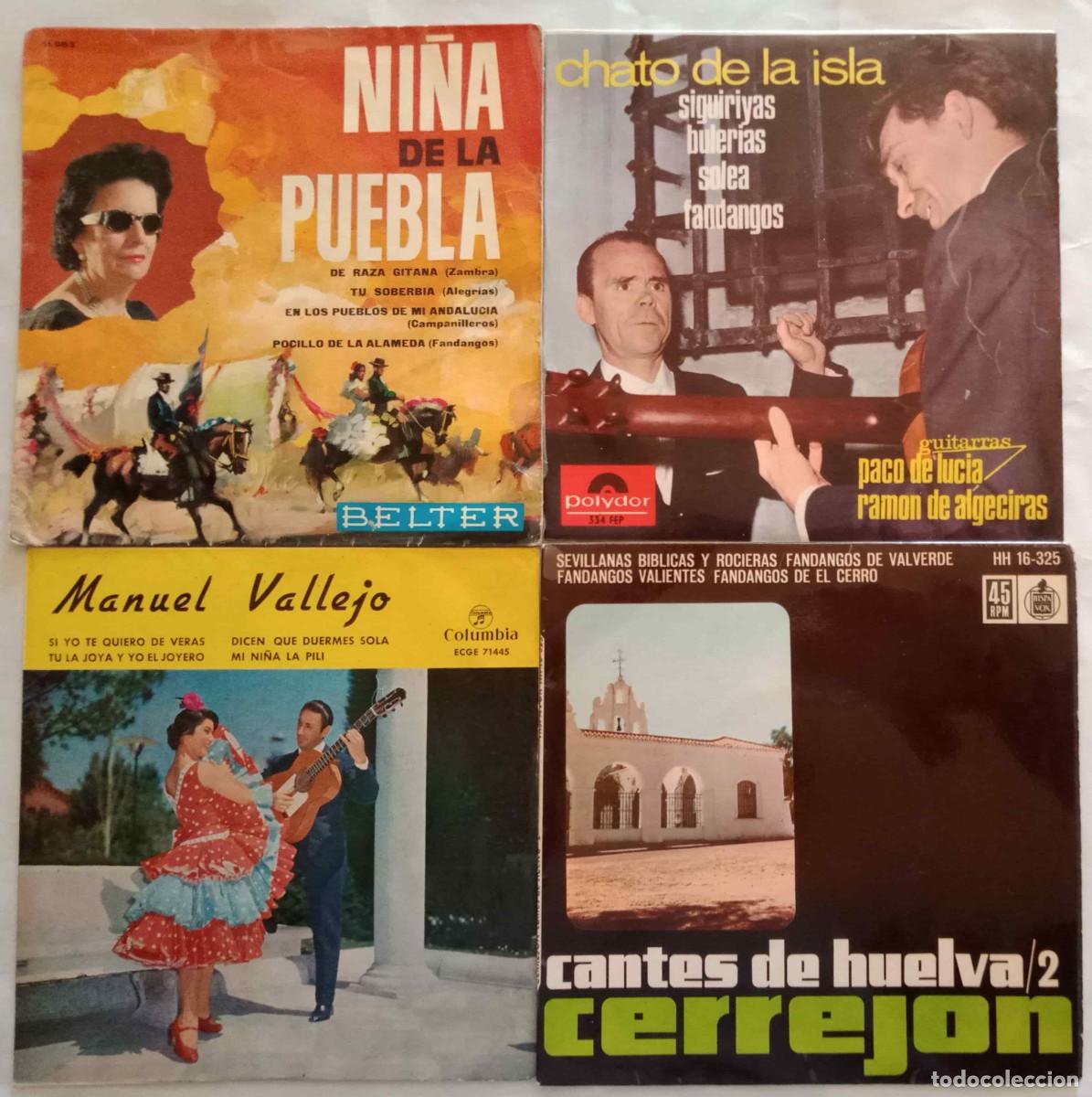 Discos de vinilo: FLAMENCO - 45 DISCOS SENCILLOS SINGLES Y EPs - Foto 9