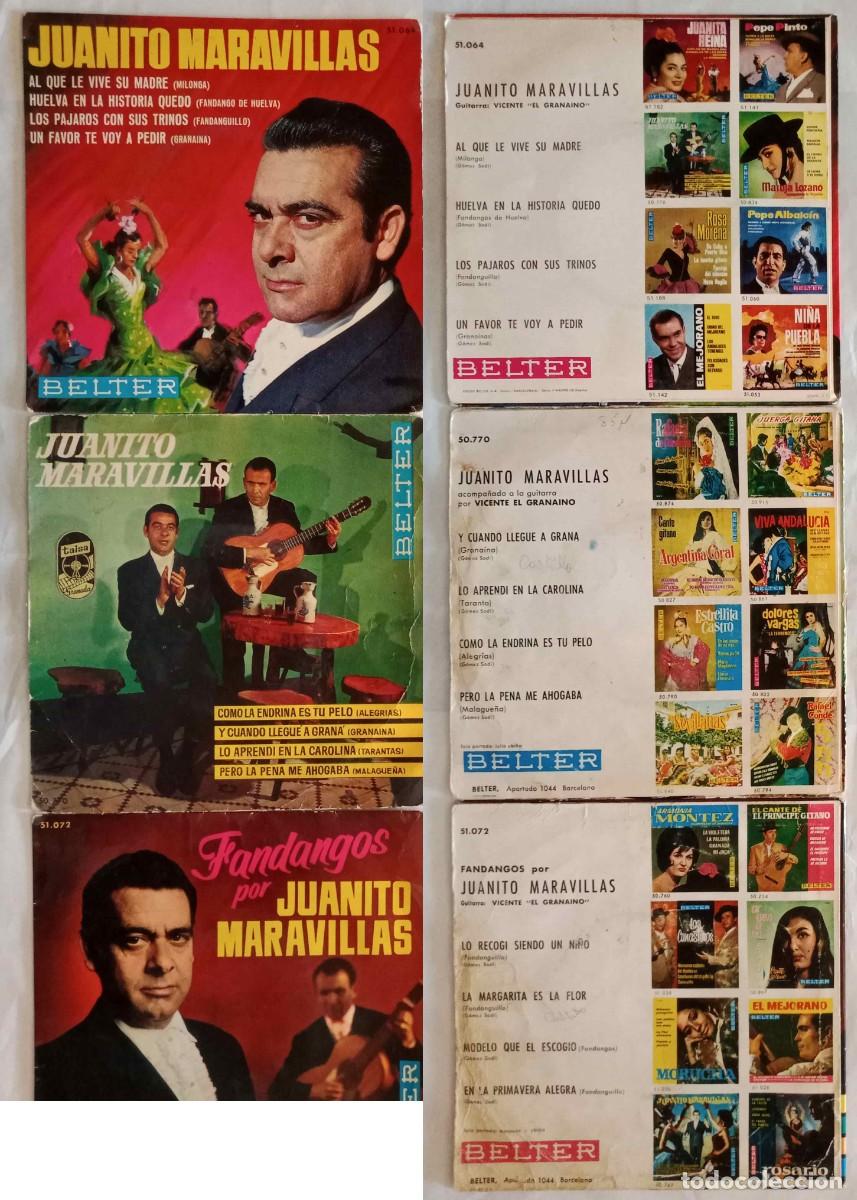 Discos de vinilo: FLAMENCO - 45 DISCOS SENCILLOS SINGLES Y EPs - Foto 17