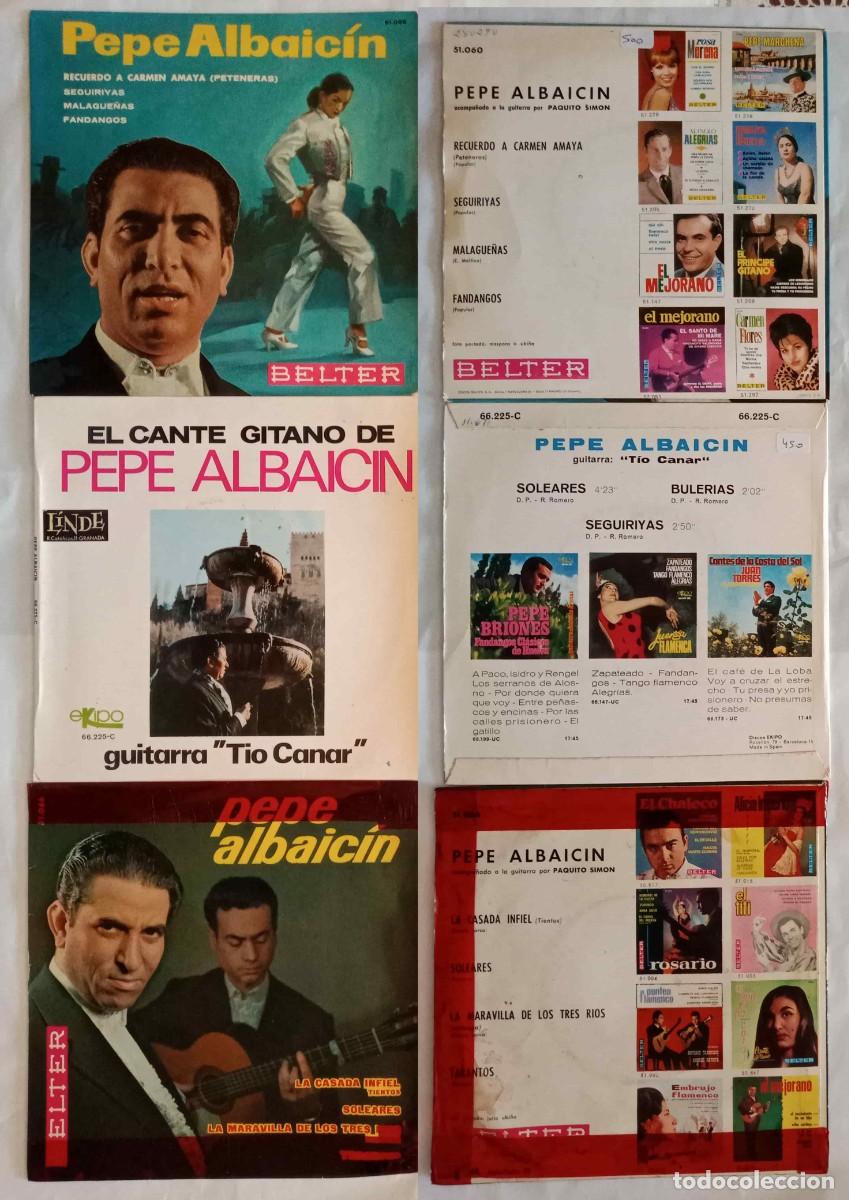 Discos de vinilo: FLAMENCO - 45 DISCOS SENCILLOS SINGLES Y EPs - Foto 19
