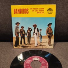 Discos de vinilo: EP PROMOCIONAL KOKO 'S 6 BANDIDOS +3 BERTA 1972. Lote 389762079
