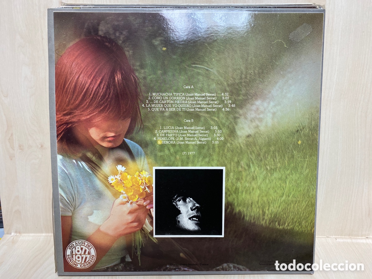 Discos de vinilo: Joan Manuel Serrat - La Mujer Que Yo Quiero (LP, Comp) - Foto 3