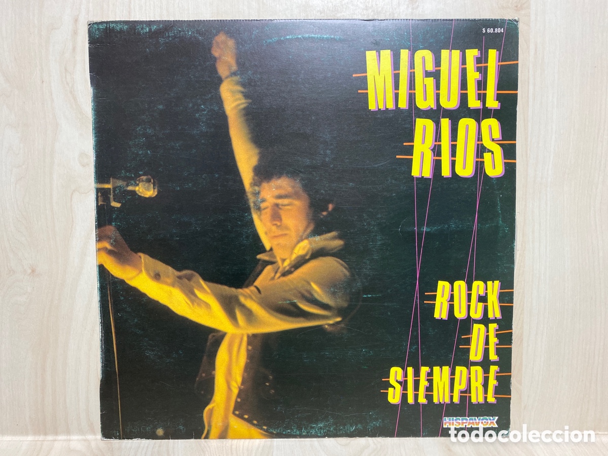Discos de vinilo: Miguel R&iacute;os - Rock De Siempre (LP, Comp) - Foto 1