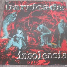 Discos de vinilo: BARRICADA: INSOLENCIA // MAREA, LEÑO, LOS SUAVES, LA POLLA RECORDS, BOIKOT, LEIZE.... Lote 389794354