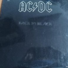Discos de vinilo: AC/DC - BACK IN BLACK ********* RARA PRIMERA EDICIÓN ESPAÑOLA 1980 BUEN ESTADO. Lote 389796299