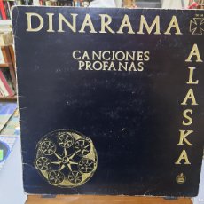 Discos de vinilo: ALASKA + DINARAMA - CANCIONES PROFANAS - LP. SELLO HISPAVOX 1983. Lote 389804939