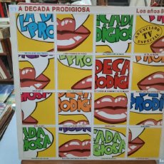Discos de vinilo: LA DÉCADA PRODIGIOSA - LOS AÑOS 80/2 - LP. SELLO HISPAVOX 1989. Lote 389807729