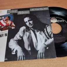 Discos de vinilo: ROBERT TEPPER NO EASY WAY OUT ROCKY IV 7” SINGLE VINILO PROMO ESPAÑA 1986 1 TEMA. Lote 389814609