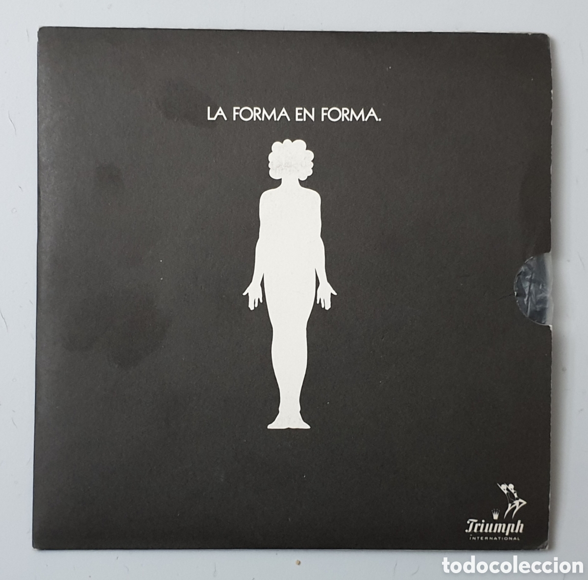 Discos de vinilo: LA FORMA EN FORMA (Espa&ntilde;a - Interdisc - 1971) Spoken Gimnasia + Libreto