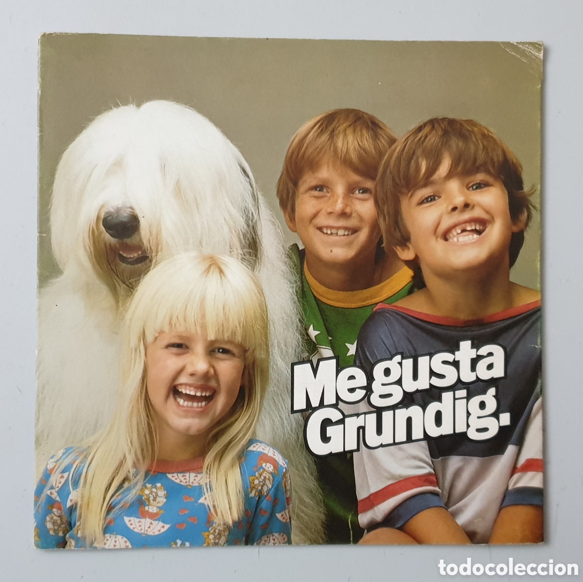Discos de vinilo: ME GUSTA GRUNDIG (Espa&ntilde;a - Privado - 1979) Gatefold Flexidisc Groovy Instro Scat Kiddie