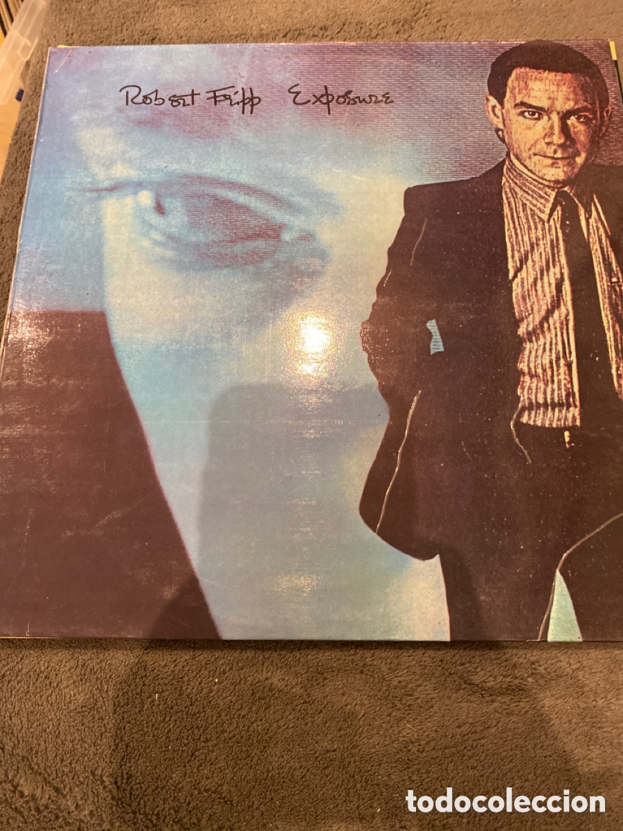 Discos de vinilo: ROBERT FRIPP - EXPOSURE LP SPAIN 1979 + INSERT - Foto 1