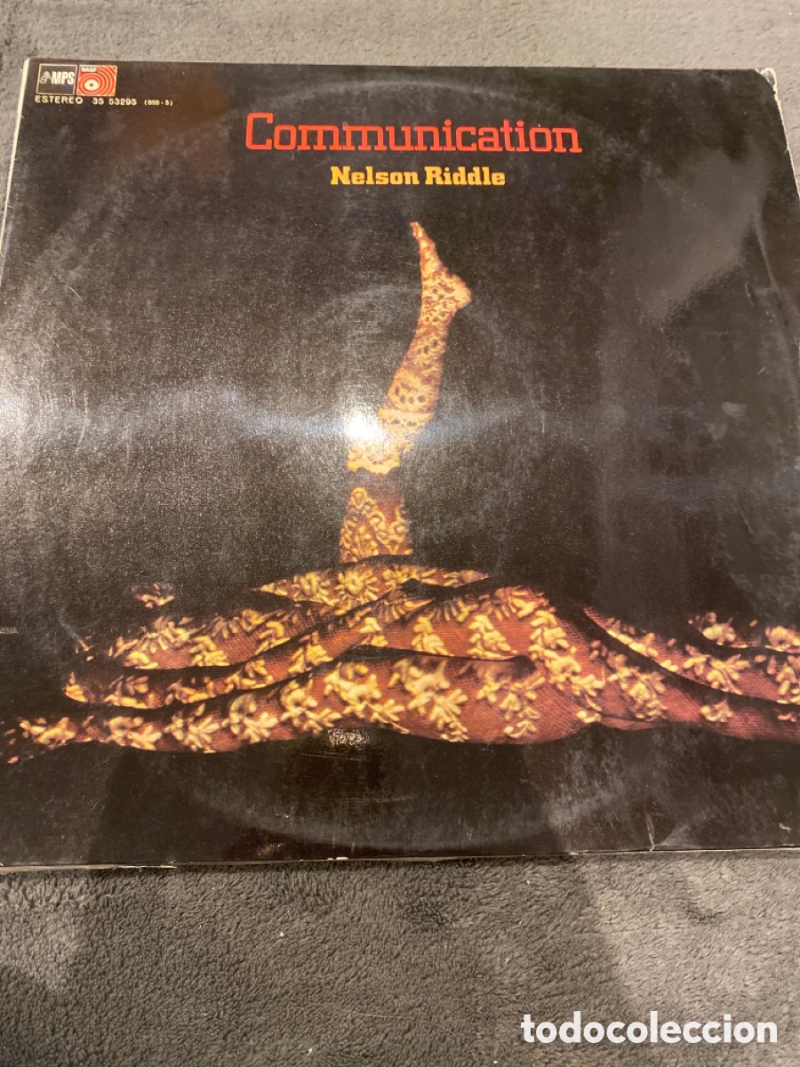 Discos de vinilo: NELSON RIDDLE - COMMUNICATION LP SPAIN 1976 - Foto 1