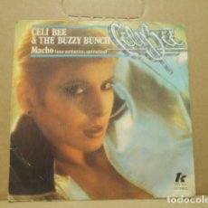 Discos de vinilo: CELI BEE & THE BUZZY BUNCH , MACHO , EPIC , 1988. Lote 389864819